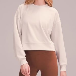 Lululemon Softstreme Perfectly Oversized Cropped Crew